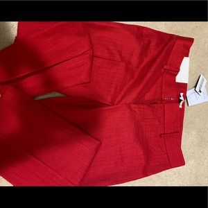 Red Trouser Pants